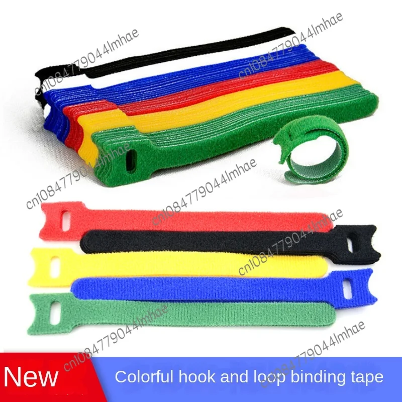 Cable ties cable organizer straps cat type computer storage organizing colorful bundle wire hub wire fixer