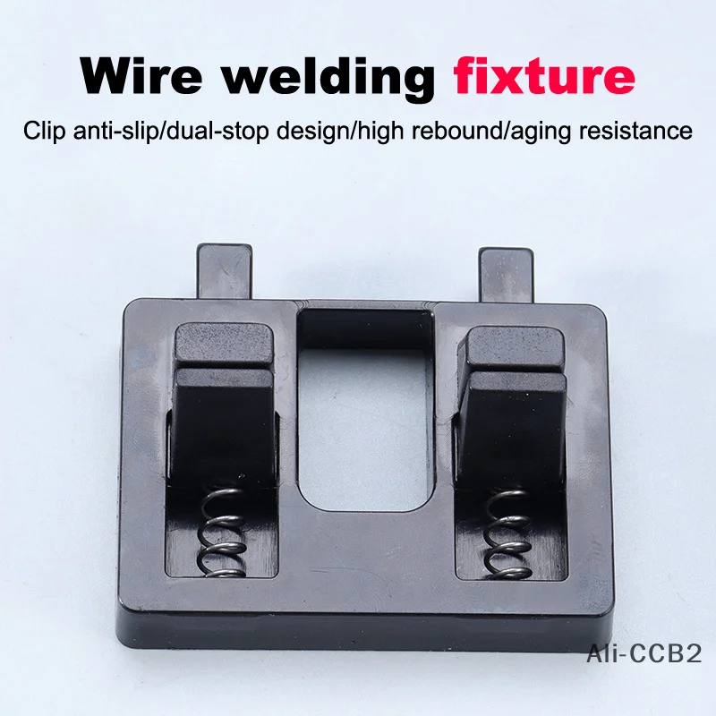 

1pc Electric Wire Welding Fixture Holding Power Stabilizing Wire Holder Anti-Slip Dual Clamps Soldering Tool Accessories