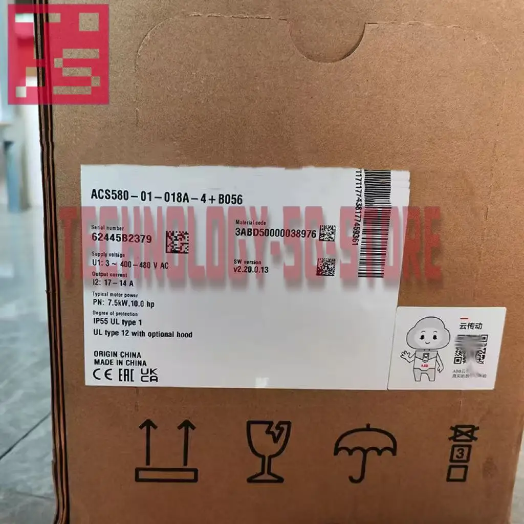 

Совершенно новый оригинальный ACS580-01-018A-4+B056