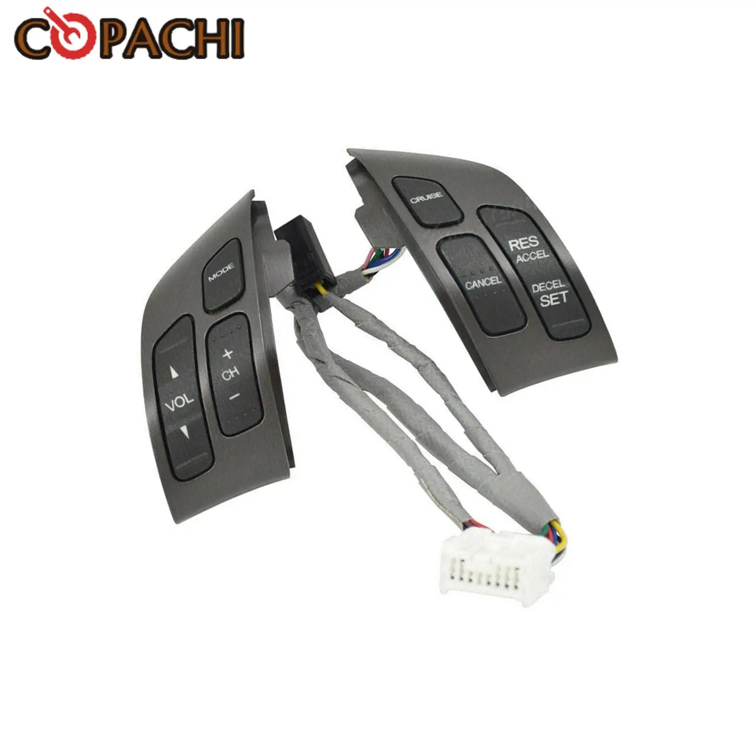 

1Pc Steering Wheel Cruise Volume Controller Switch Button 35880-SDB-A21 for Honda Accord 2003-2007 Odyssey 2003-2008