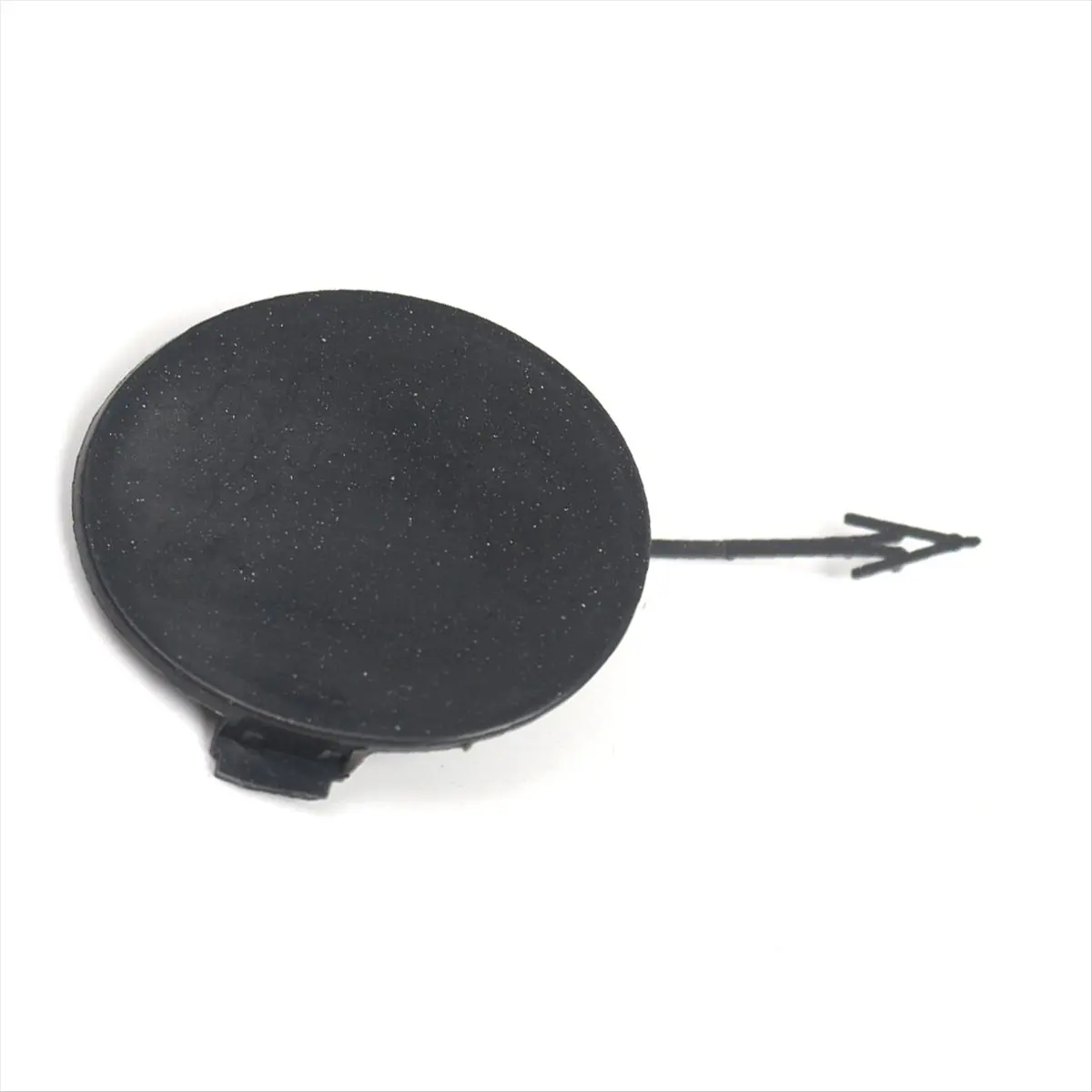 #50V (Black)Front Bumper Trailer Hook Cover Plate Tow Hook Eye Cap,Automotive Parts & Accessories
