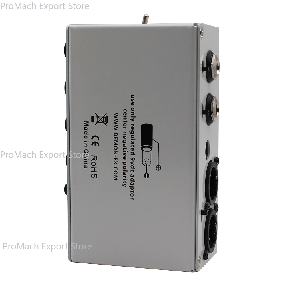 Demonfx SIMPLE Guitar DI Box Effect Pedal Preamp Simulator,Power Amp Simplifier Pedal Stereo Cab Simulator
