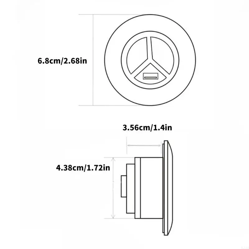 2025 Neue USB -Ladungshandsteuerungsschalter Austausch für elektrische Leuhlliner -Sofa Liftstuhl Motor Controller 5 Pin Designs