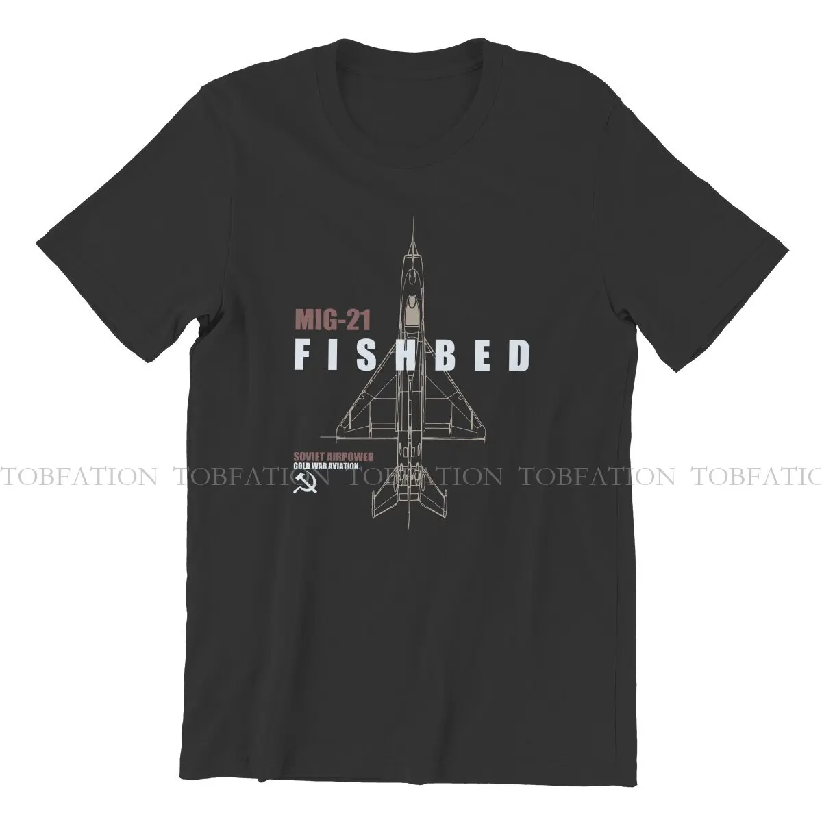 Mig-21 Fishbed  Special TShirt Russian USSR CCCP Leisure T Shirt Summer T-shirt For Men Women