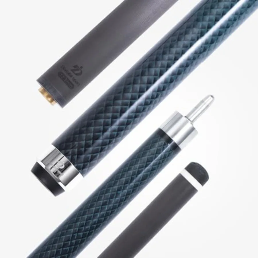 

Carbon Fiber Pool Cue Stick 58" Billiard Cue Sticks Professional Low Deflection Pool Sticks with Quickly-Release Pin Joint and