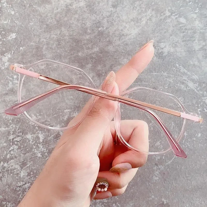Blaulicht blockierende Büro brille Frauen übergroße Rahmen Anti-Stress dekorative Brille Computer Strahlens chutz Brille