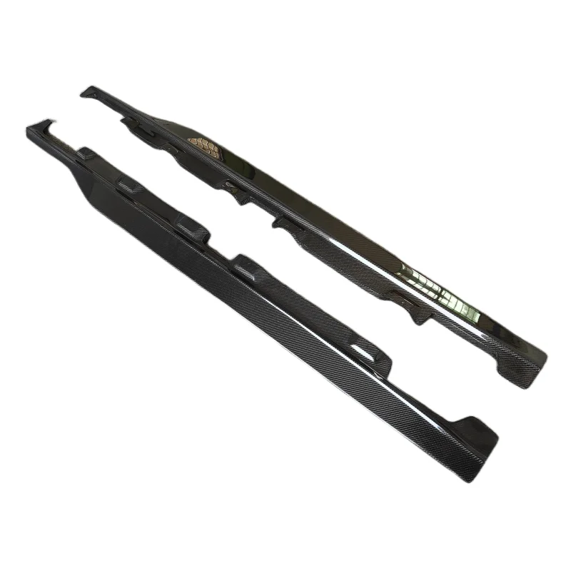 

Высококачественный комплект боковой юбки из углеродного волокна в стиле R для обновления автомобильных бамперов AMG GT GTS