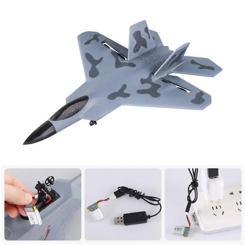 

L38E FOAM RC GLIDER RC Плона дистанционного управления самолетом F22 RC Glider Foam Z58