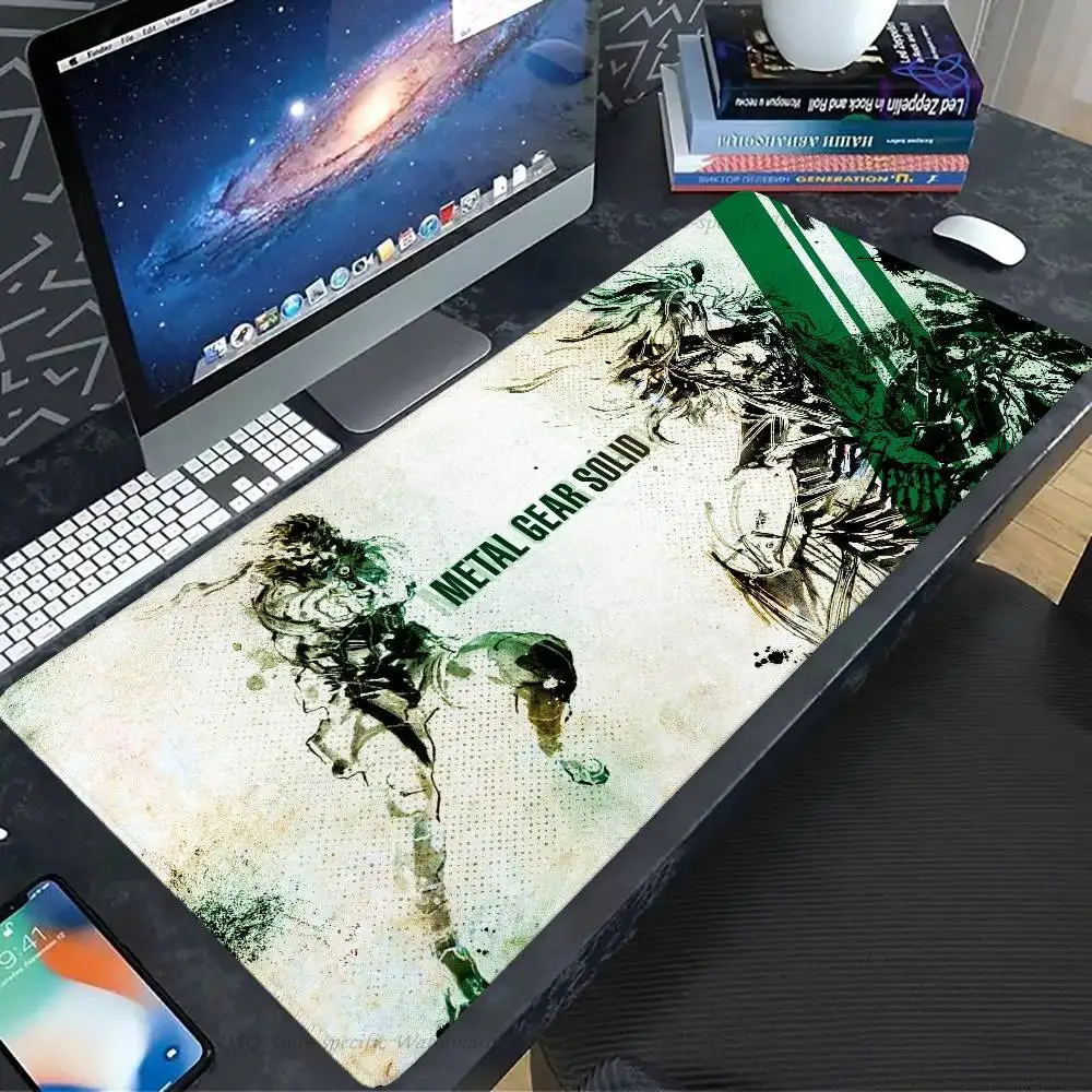 Game M-metal Gear Solid Mousepad Non-slip Suitable For Office Computers Laptops E-sports Game Desk Mats XXL Keyboard