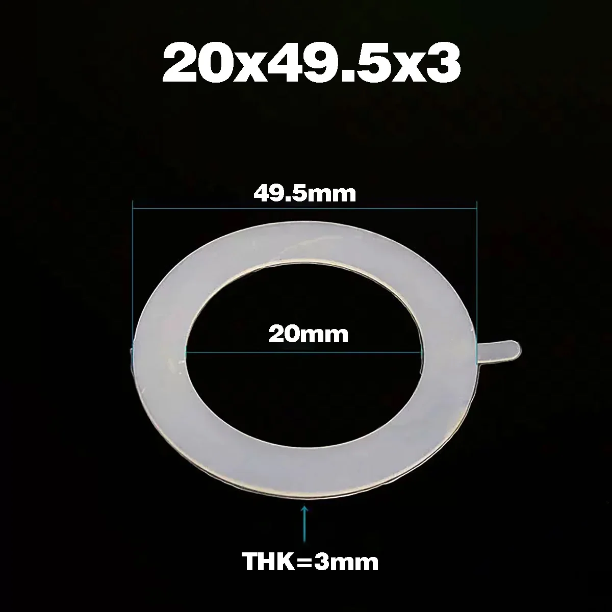 Joint à Coltype en Silicone, Étanche, Rondelle Plate, Bancs, Degré Haute Température