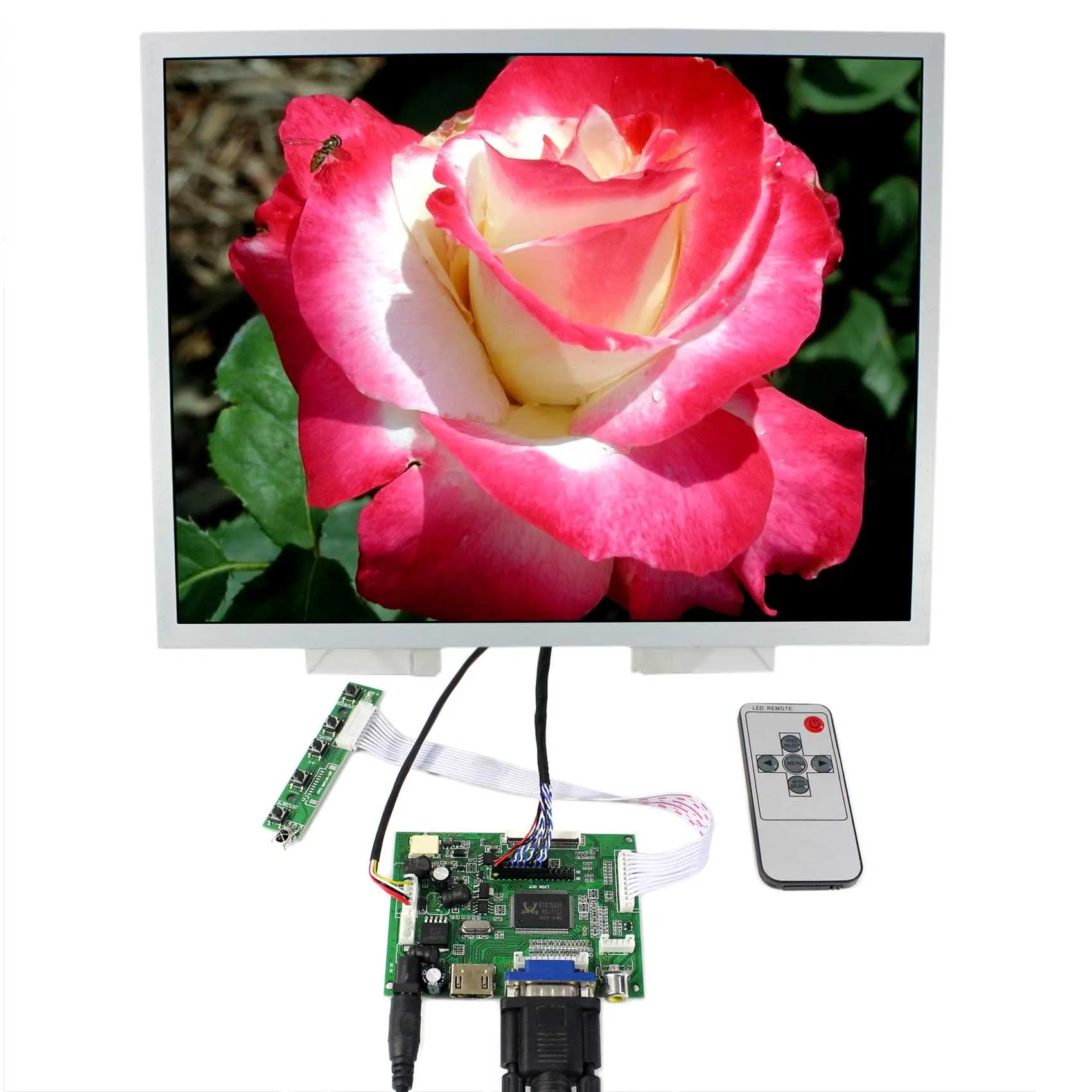 HD-MI VGA+2AV LCD Board 15