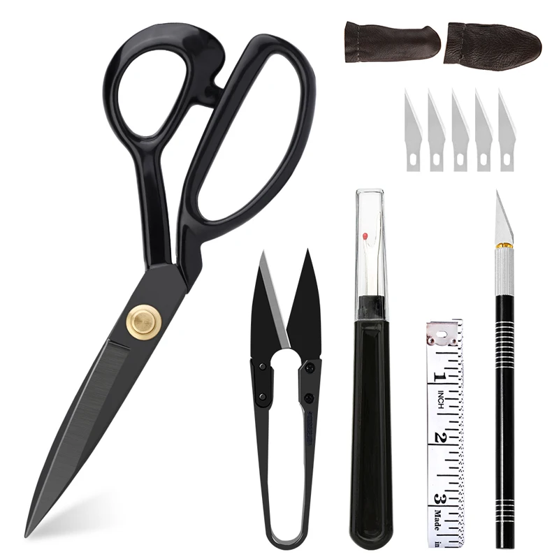 KAOBUY Tailor Scissors Set Sewing Fabric Cutter Embroidery Scissor Tools With Seam Ripper Sewing Accessories For Needle Work