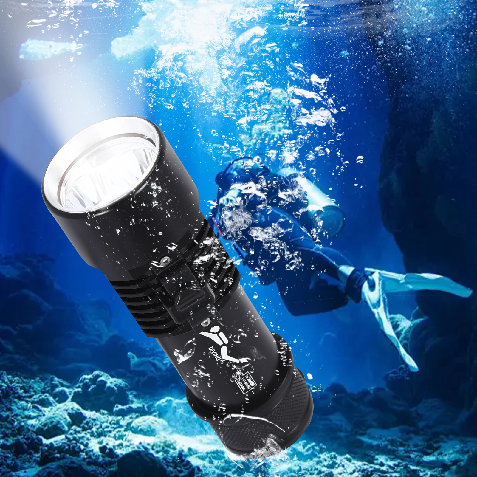 Водонепроницаемый фонарь для д – обзор и цена Underwater Flashlight