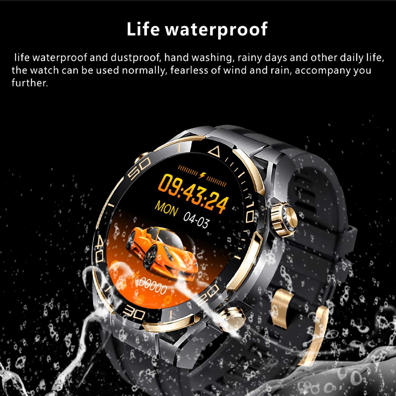 Smart Watch S30Max 4GB ROM Photo Album Gesture Control NFC Compass Heart Rate for Huawei Watches Ultimate Smartwatch Men 2024New