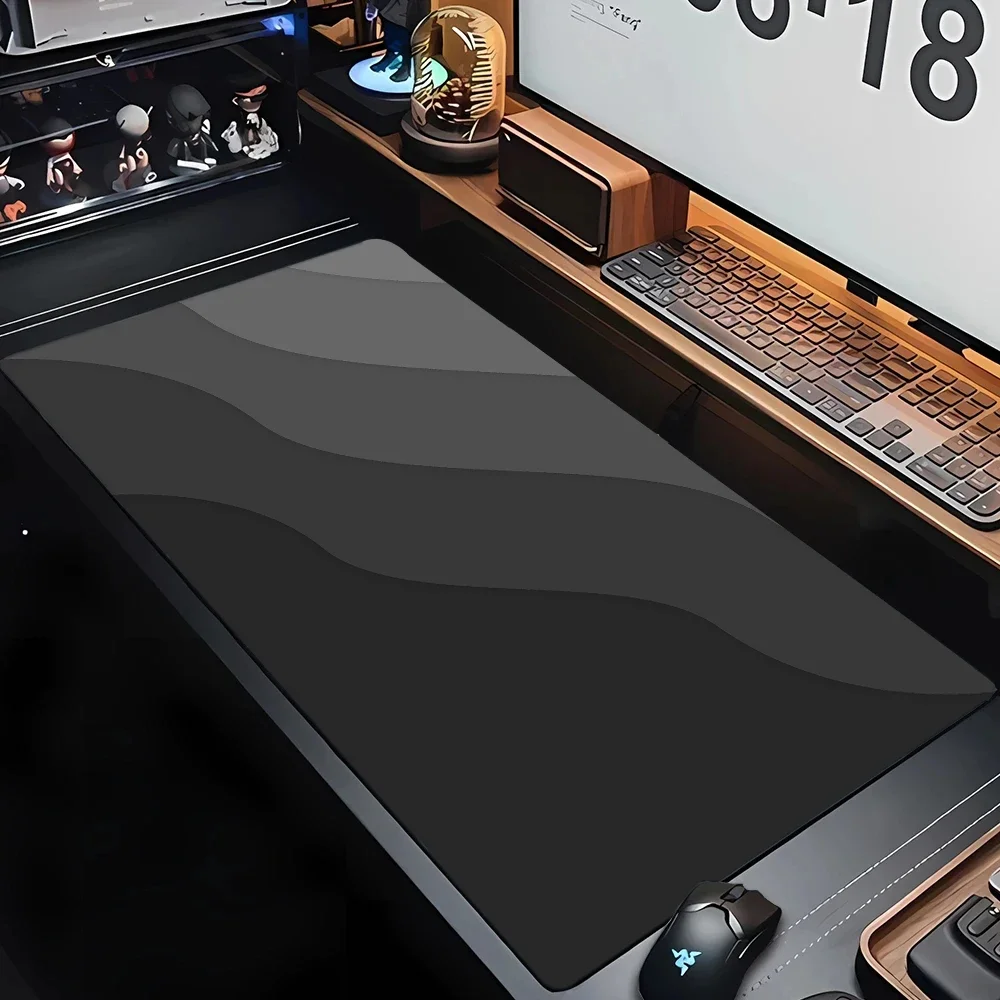 Gray Black Moused Pad Xxl Mousepads Gamer Keyboard Rug 900x400 Desk Mat Deskmat Computer Tables Deskpad Playmat Gaming Carpet