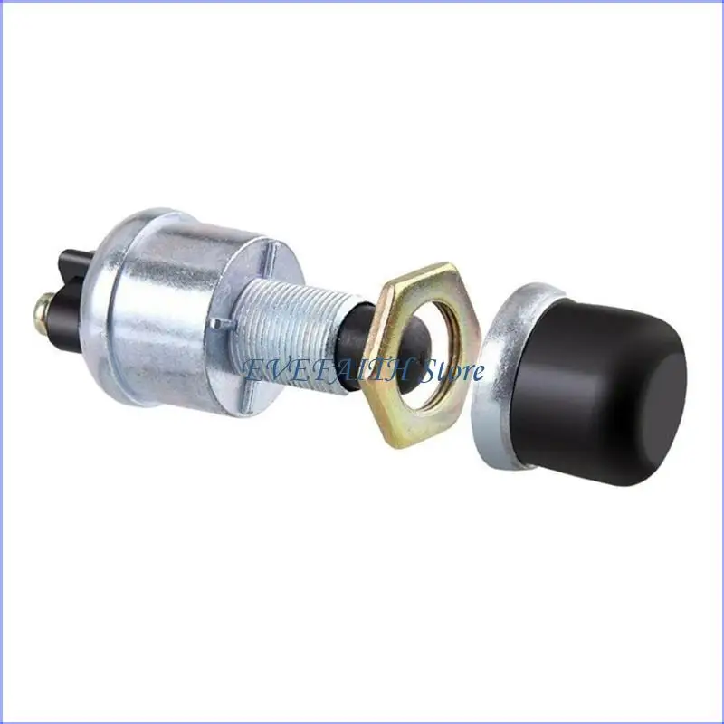 124B 12V 24V Ignition Starter Switch 60A Truck Engine Start Horn Waterproof Starter