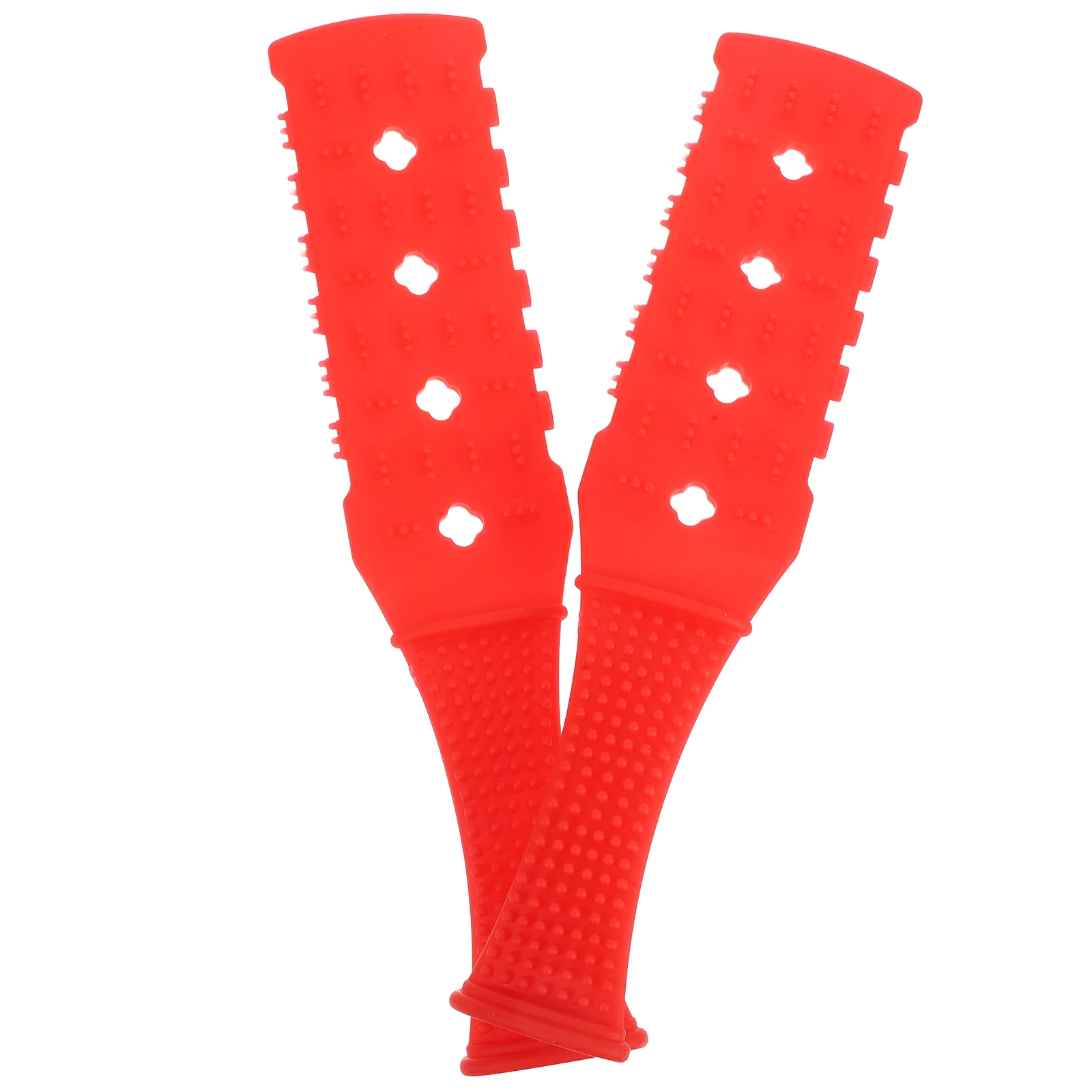 

2 шт. удлиненная массажная палочка Jingluo с 4 отверстиями, прочный портативный массажер для тела для спины, шеи, плеч, бедер, многофункциональный