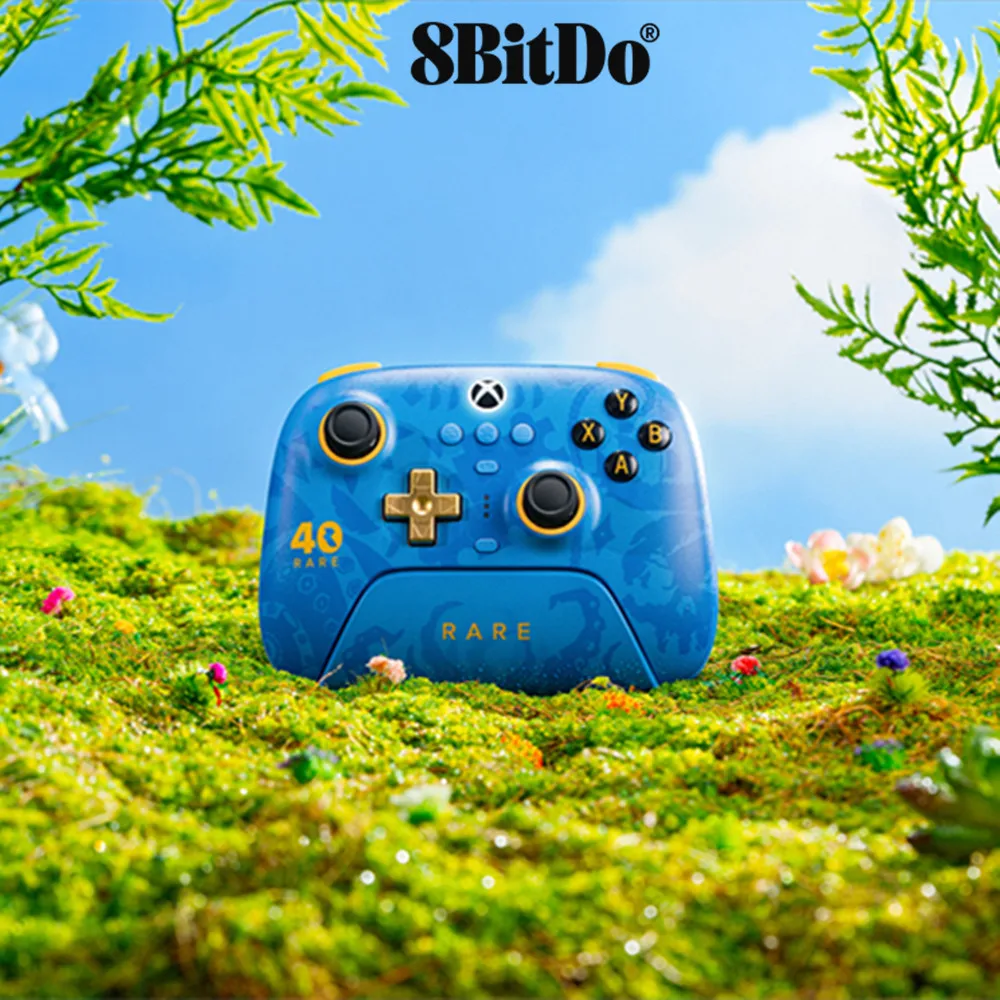 8Bitdo Ultimate 3-Mode Controller Rare 40th Anniversary Edition 2.4G bezprzewodowy kontroler Xbox dla Windows i Android Xbox One,
