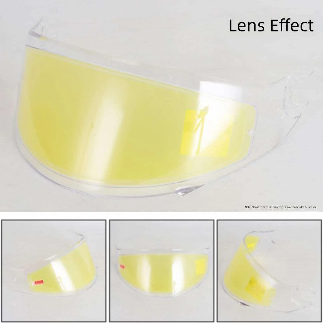 Day‑Night UV‑Block Replacement Helmet Visor Lens, Sun‑Protective Mirror Shield for LS2 FF901 Flip‑Up Modular Helmet