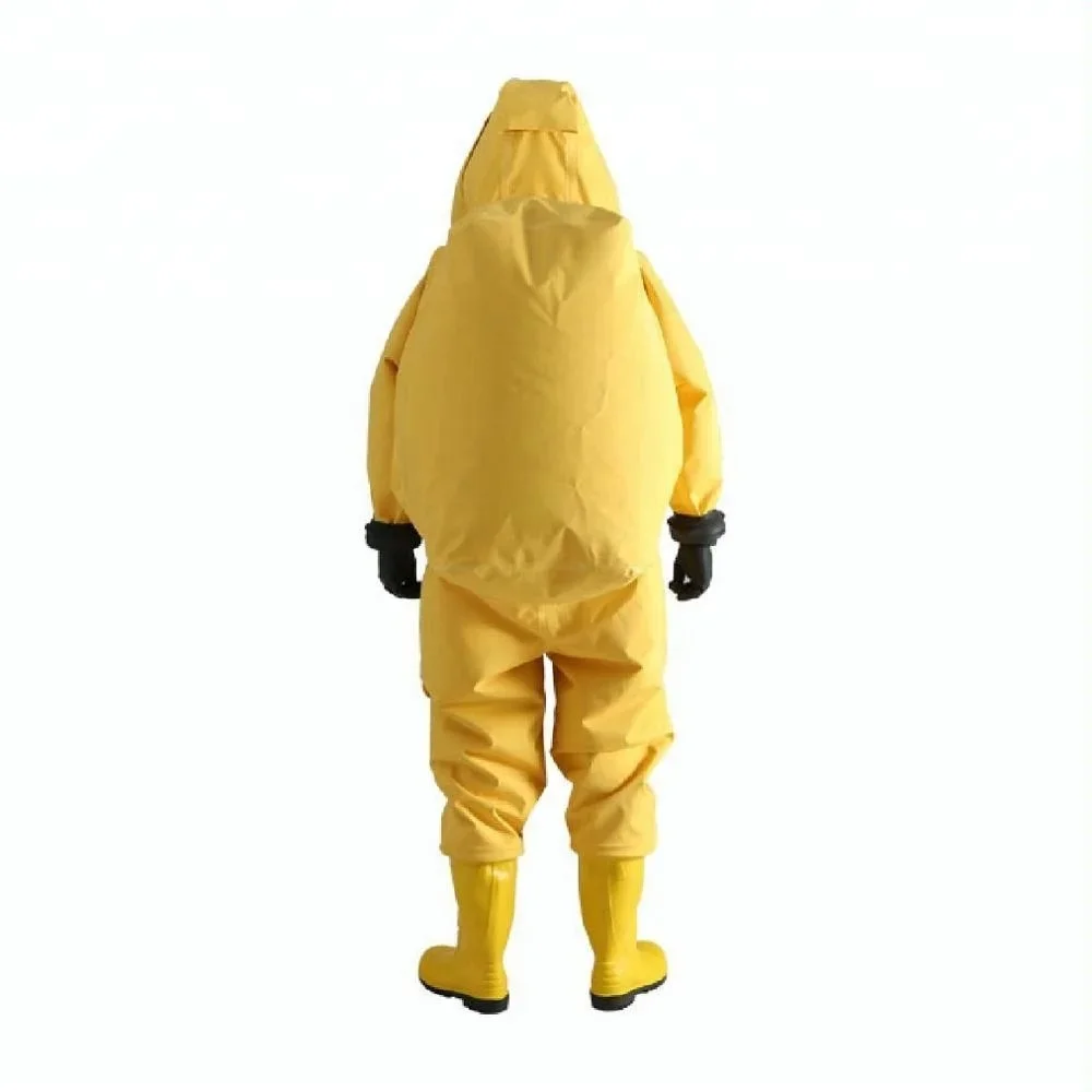 Gasdichter chemischer Hazmat-Anzug