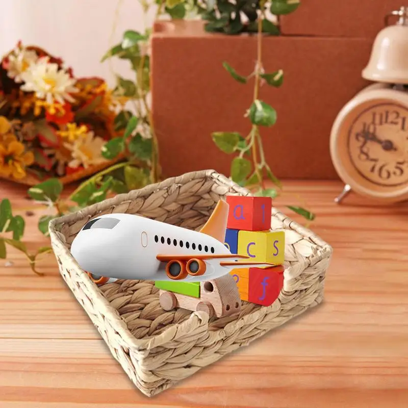 ארוג אחסון ארוגים סל אחסון ארוגים טבעי, בעבודת יד מתקפל כביסה סל sagrass