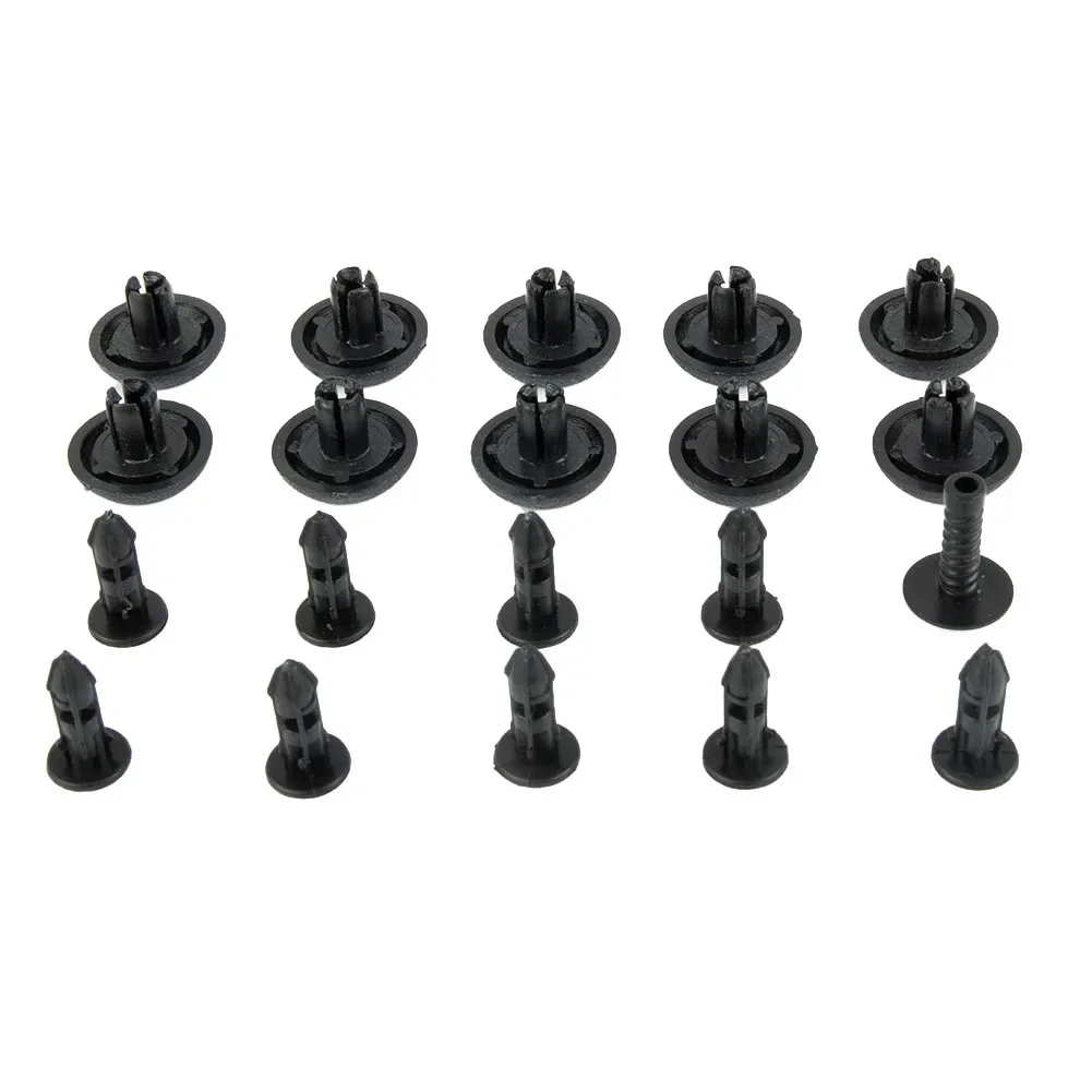 Nylon Engine Cover Clip Radiator Support Clip Set for For LEXUS LS460 LS460L RX350 RX450H GS350 GX350 (10 Pcs)