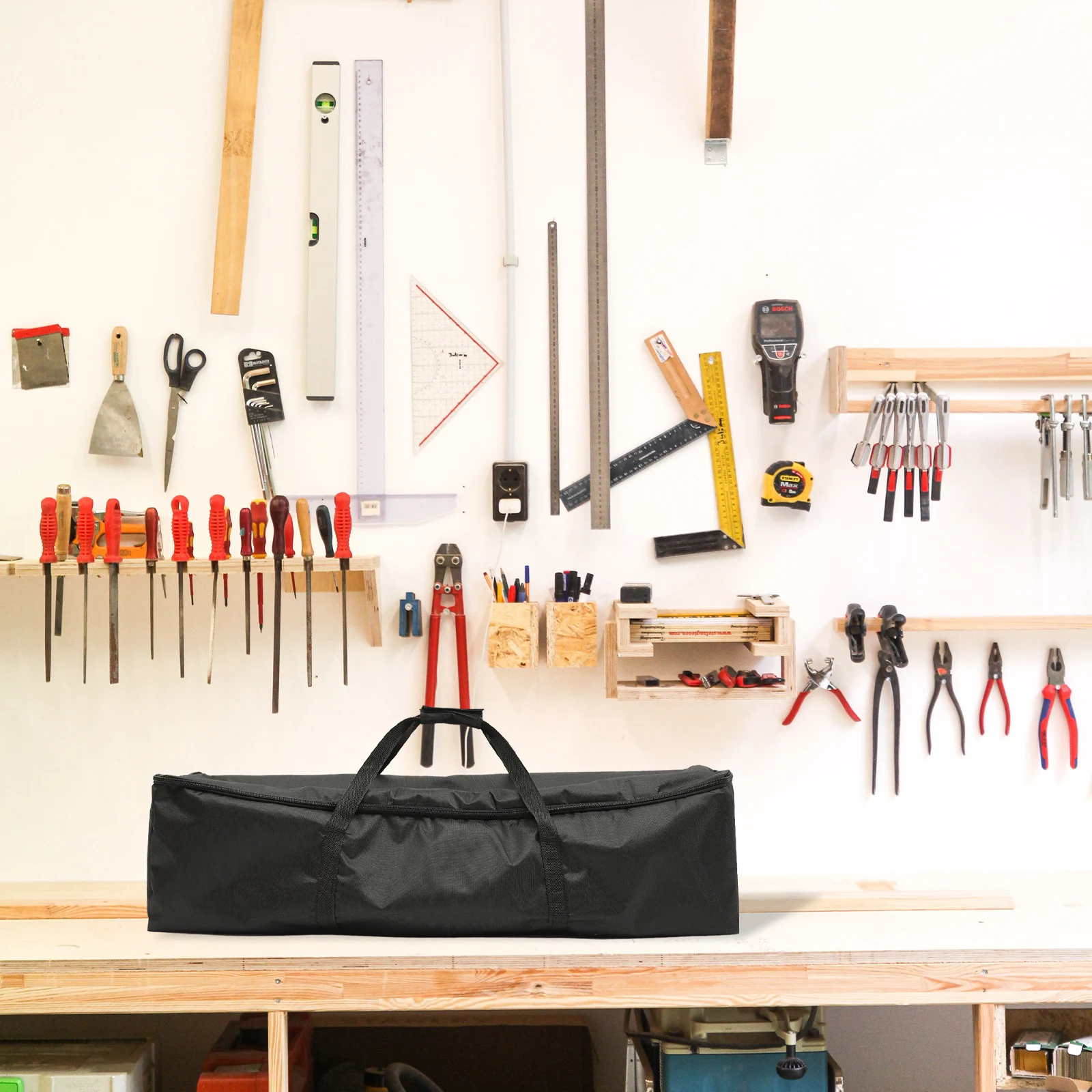 

Oxford Cloth Photographic Equipment Storage Bag Reusable Tripod Carrying Case Portable Photography Accessory Organizer