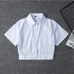 Uniforme scolaire japonais pour filles, chemise blanche à manches courtes, robe d'école, costume de marin Jk, uniformes de travail d'affaires pour femmes