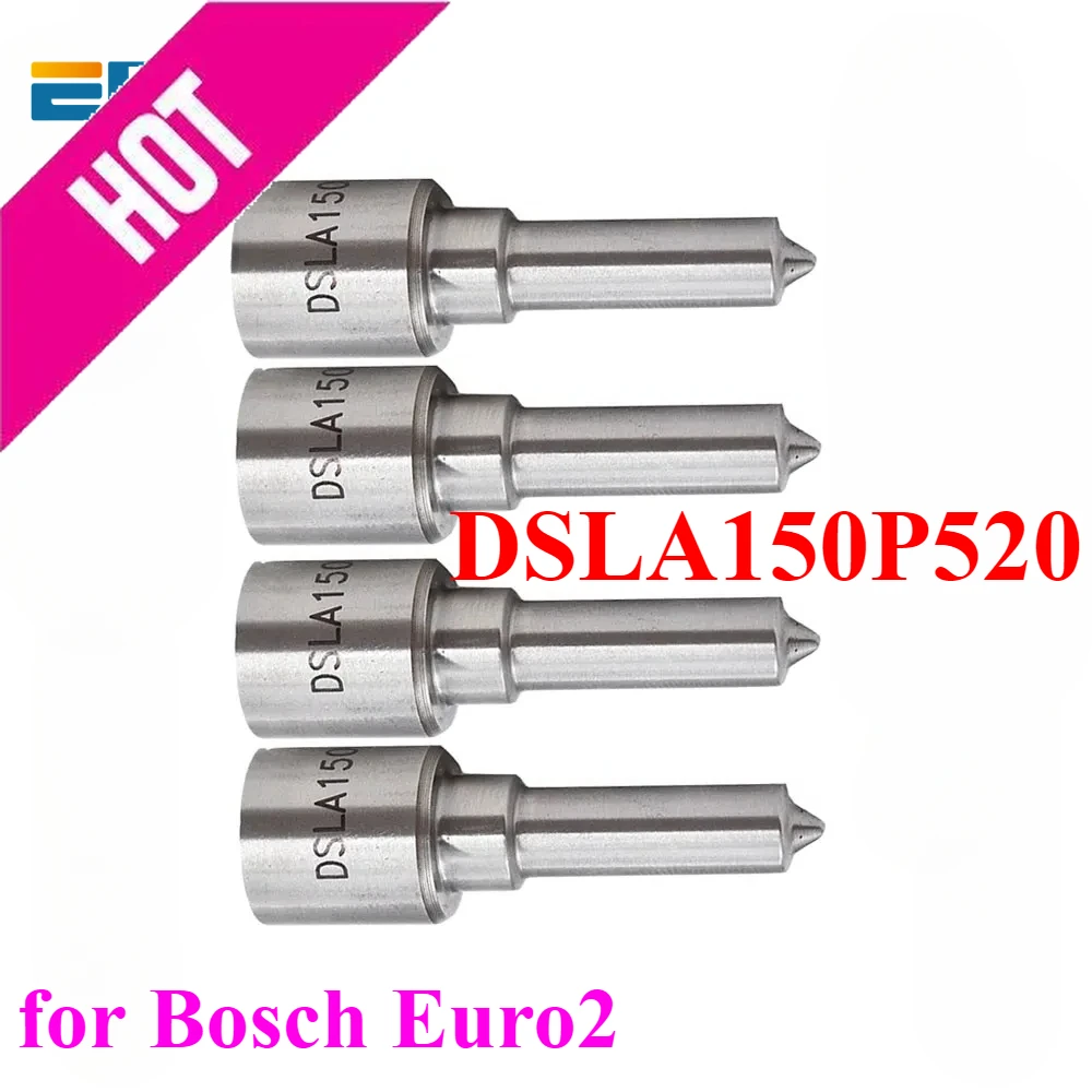 

4шт DSLA150P520 0433175093 Дизельная форсунка 0 433 175 093, наконечник распылителя для Bosch Euro 2