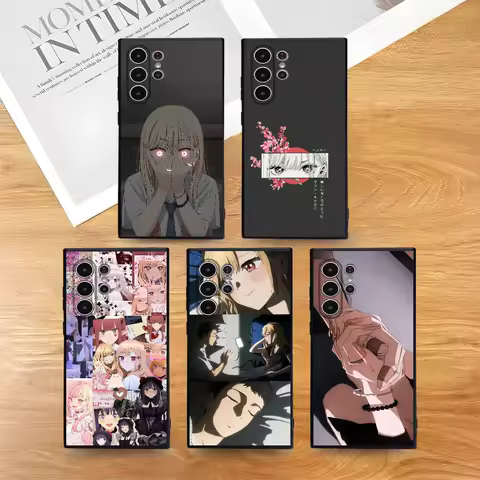 My Dress Up Darling Anime Phone Case For Samsung S Series S21 S22 S23 S24 S25 FE Plus Ultra TPU Soft To Skin-friendly Case