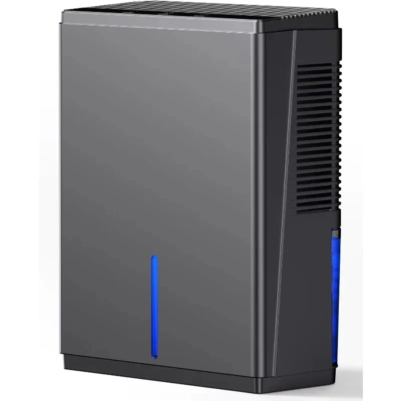 Dehumidifier Small for Bedroom, Bathroom, RV, Closet, Double Semiconductor Silent with Drain Hose Automatic Shutoff