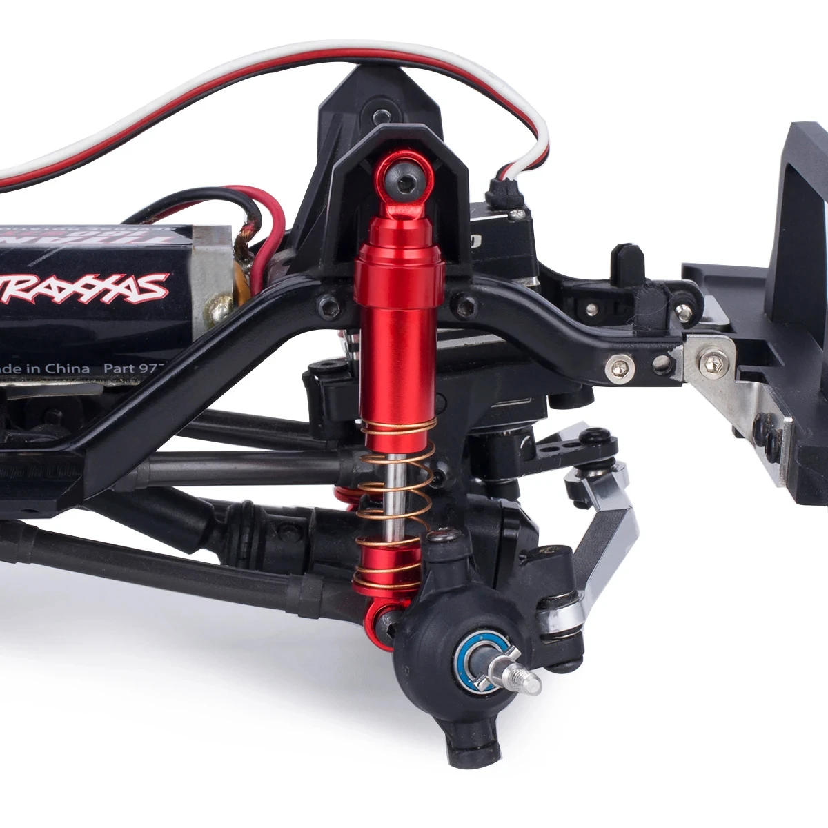 1/18 RC TRX4M Upgrade Parts 58mm Aluminum Shocks Absorbers Damper With Oil Filled for 1/18 RC Crawler TRX-4M Bronco Defender