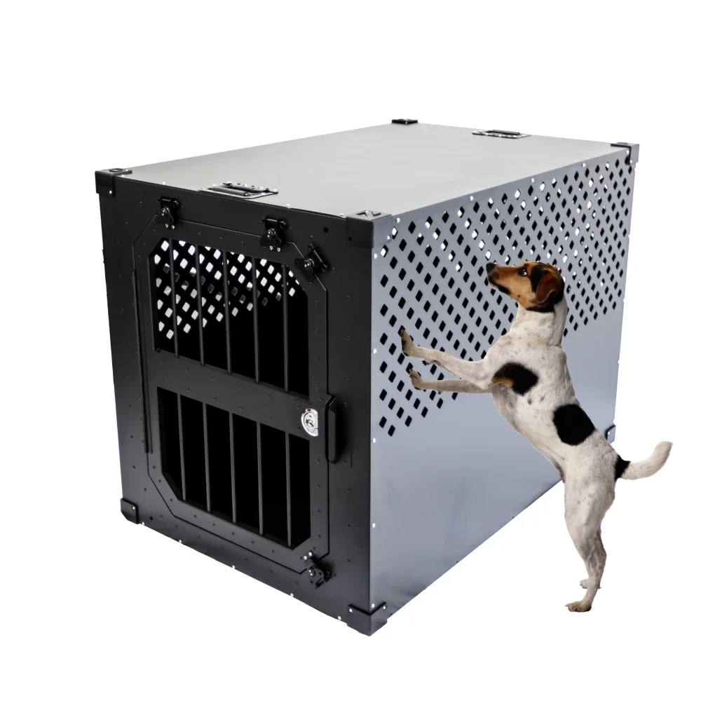 Waterproof Dog House Aluminum High-Quality Unique Homey Out Door Dog Kennel