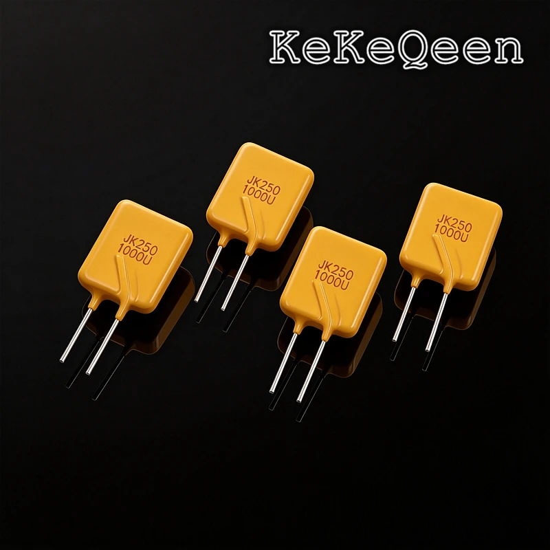 10PCS  JK250-1000U DIP-2 Resettable Fuse PTC JK250-1000 250V 1A PPTC DIP 2Pin Original New