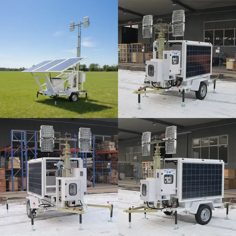 Mobile Hydroponic Tower Planting System with Growth Lights for Indoor Vertical Farming Systems