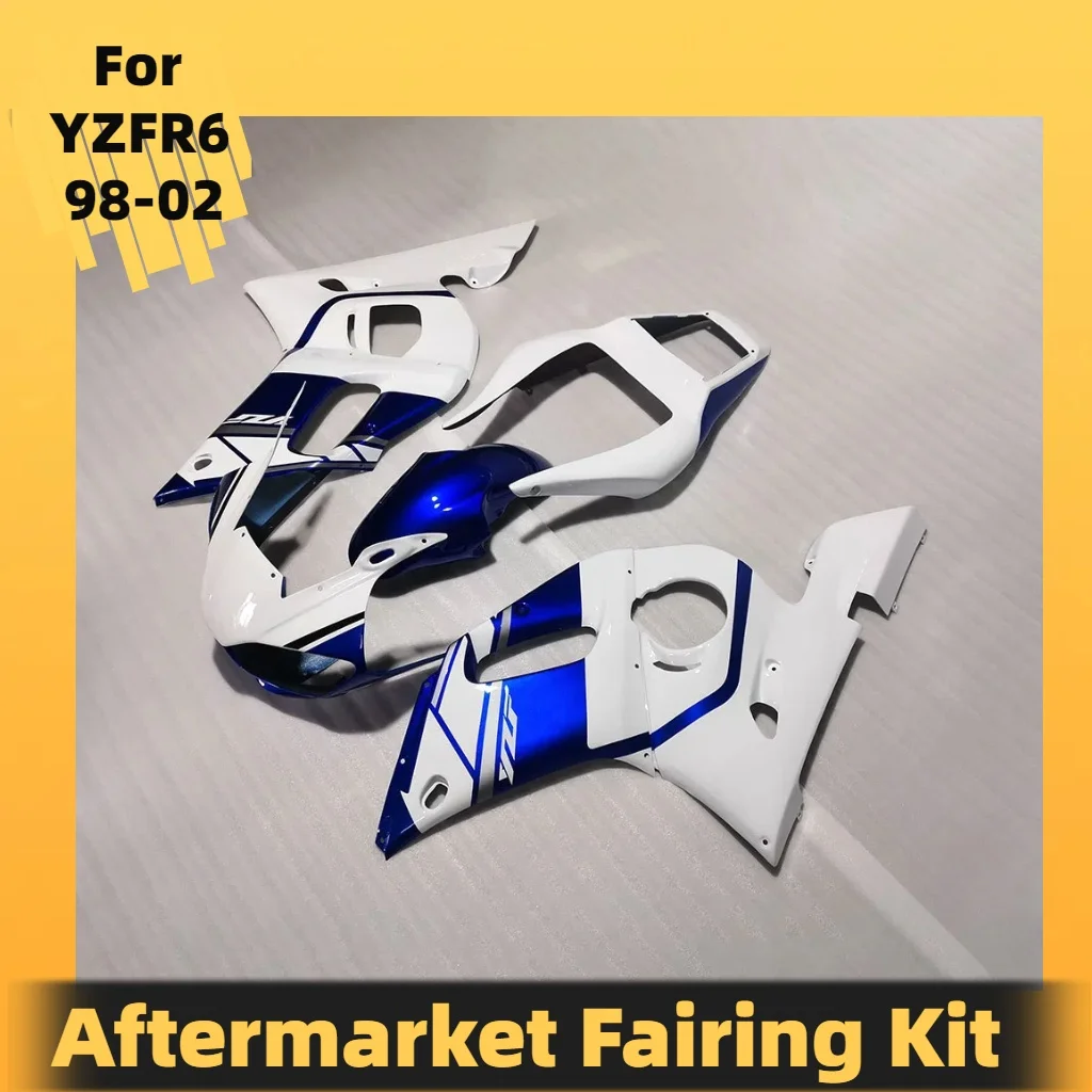 YZF R 6 98 99 00 01 02 ABS Fairings for Yamaha YZF R6 1998 1999 2000 2001 2002 Complete Body Plastics Kits Covers Fairing Kit