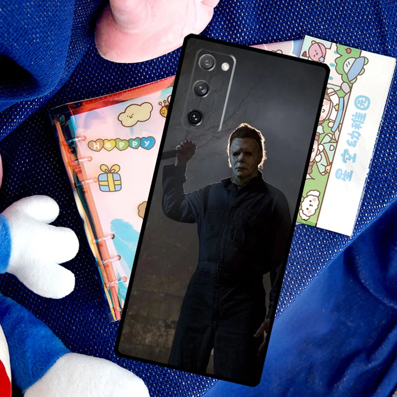 Halloween Michael Myers Case For Samsung Galaxy S23 S22 S21 Ultra Note 20 S20 FE S8 S9 S10 Note 10 Plus Cover Shell