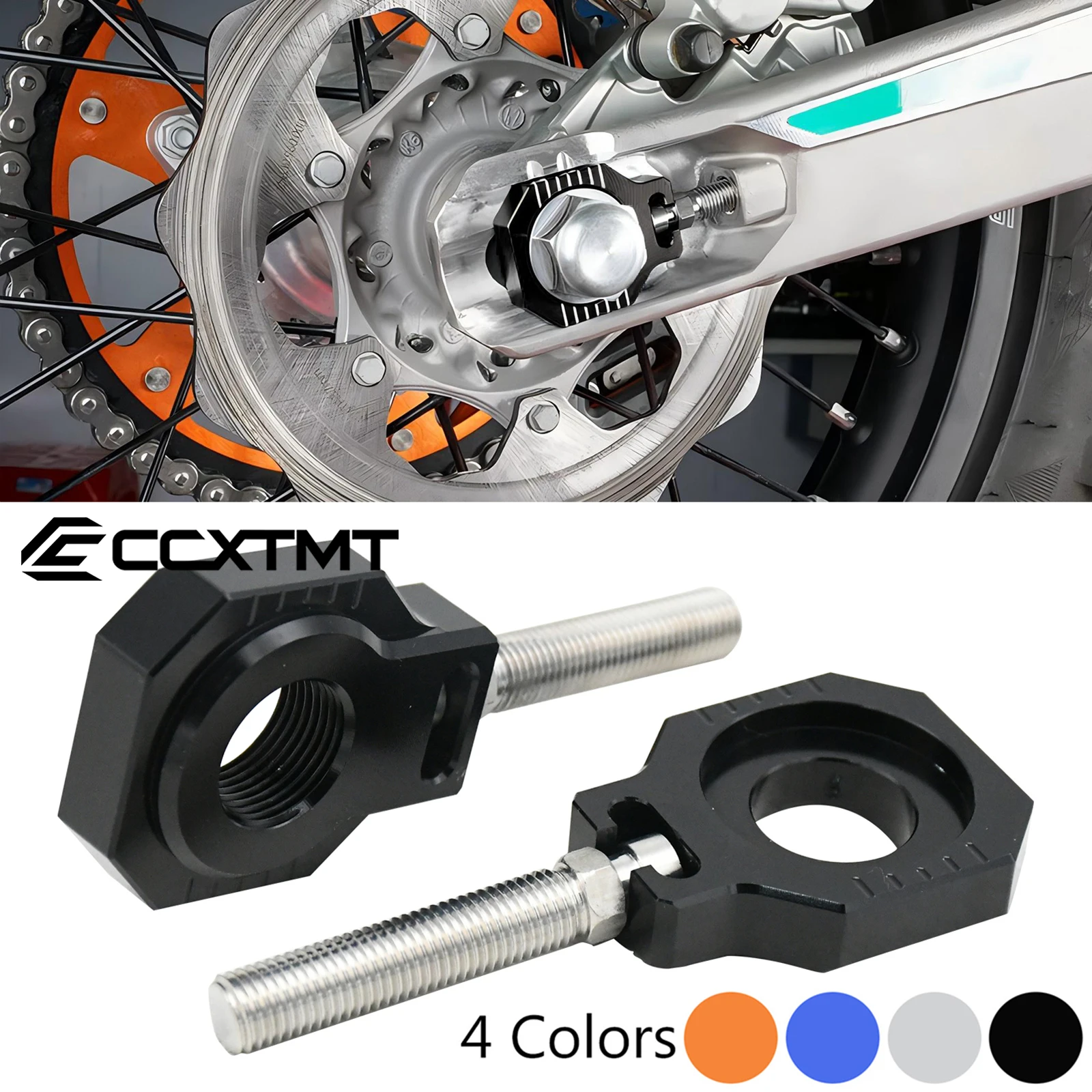 Décennie s d'appellation arrière CNC, JOAdjuster nights, KTM SX, SXF, XC, XCF, XCW, XCWF, EXC, EXCF, 2023, Husqvarna TC85, TC125, TC250, Cruc125, 20mm