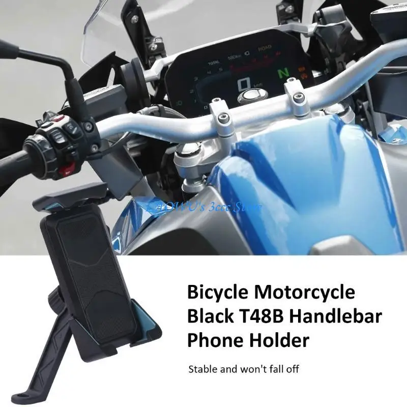 

Y8AD Easy to Use Phone Mount Stand ABS Phone Mount Easy to Use Phone Mount Mobile Device Holder for Traveling