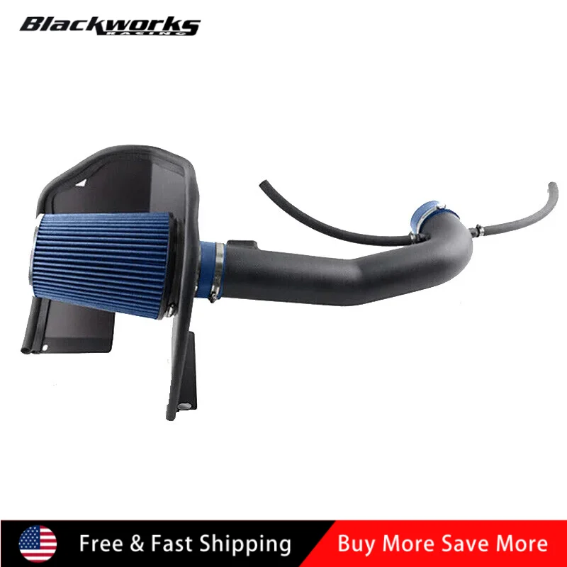 

1 Set Cold Air Intake System + Filter Shield For 2009-2013 GMC Sierra 1500 4.8L 5.3L 6.0L 6.2L 2009-2014 Cadillac Escalade 6.2L