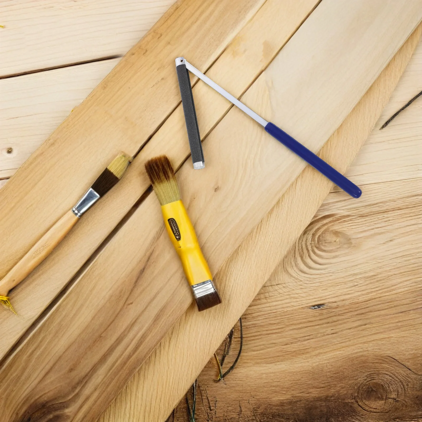 

Manual Sandpaper Holder Semicircular Plastic Handle Replaceable Sanding Stick for Woodworking Metalworking Guitar Fret End File