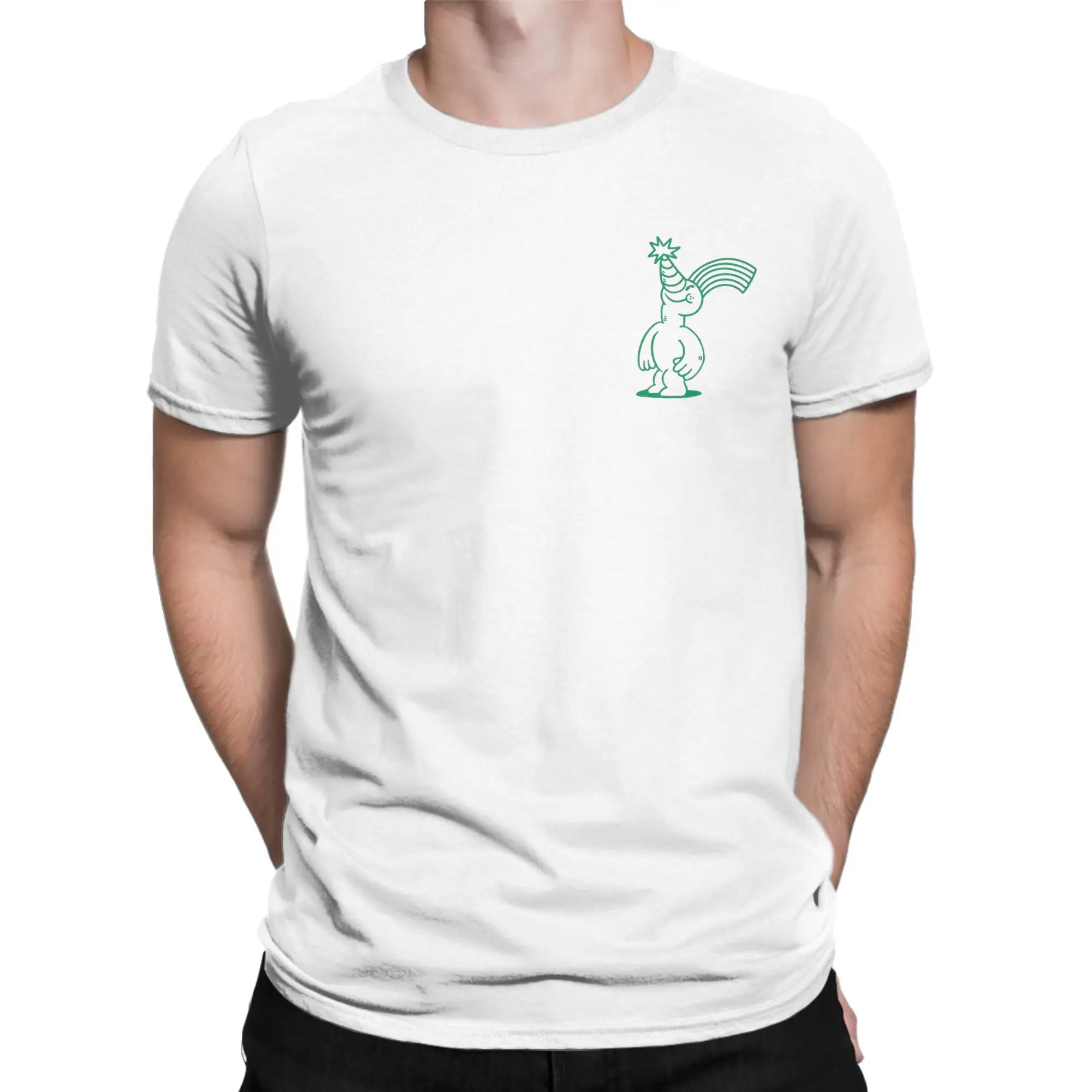 Men T-Shirt Curro Random Expo 92 in Seville Novelty Pure Cotton Tee Shirt Short Sleeve  T Shirts Round Collar Clothing Summer