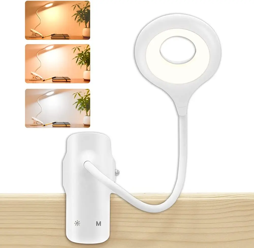 

Фонарь для чтения, фонарь для чтения с подсветкой, USB-перезаряжаемый фонарь для детей, 9 моделей, прищепка на настольную лампу, фонарь с подсветкой