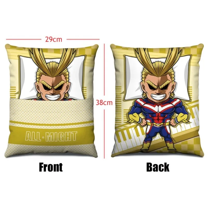 My Hero Academia Throw Pillow Anime Figure Midoriya Izuku Todoroki Shoto Bakugou Katsuki Deku Cosplay Plushes Sofa Cushion Decor