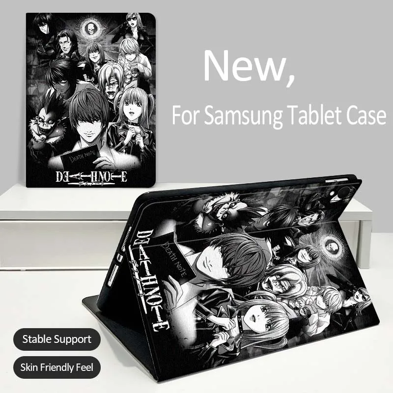 

D-Deaths N-Notes Cool Tablet Case For Samsung Galaxy Tab A A7 A8 A9 A11 S6 S11 Lite Plus 10.1 10.4 10.5 Inch 2022 2025