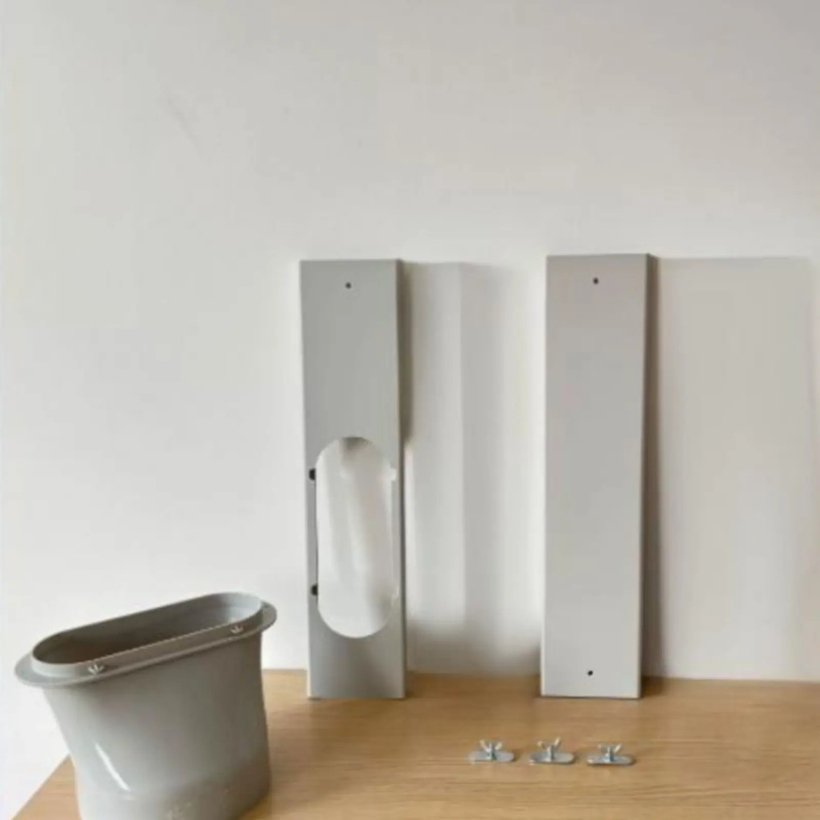 4-pieces-portable-air-conditioner-window-seal-segmented-design-adjustable-window-vent-panel-for-apartment