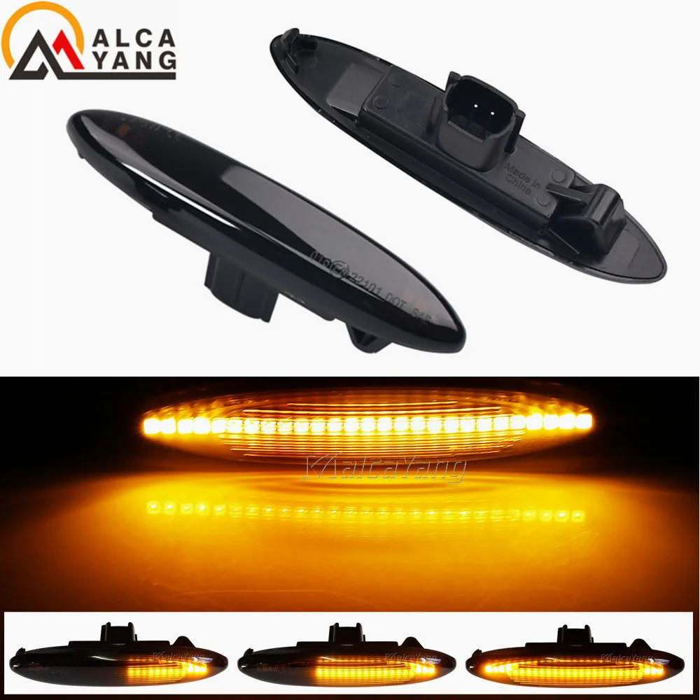 Led Dynamic Side Marker Turn Signal Lights For Toyota Corolla Celica Caldina Camry Hilux Probox Fielder Avensis Prius Runx Vios