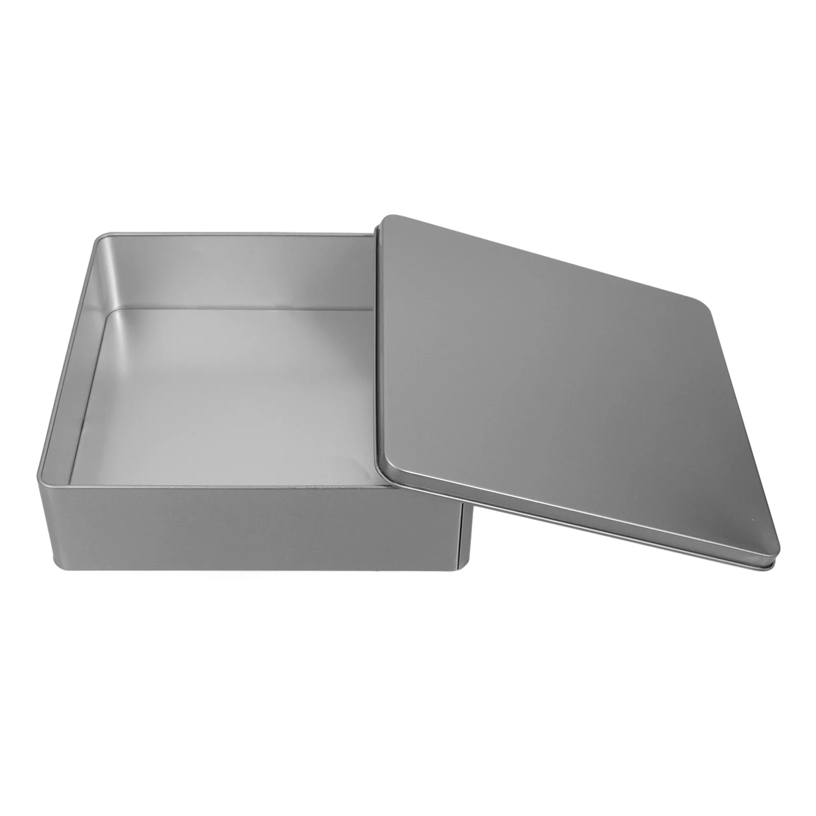 

1pcs Candy Packing Box Tinplate Cookie Tin Smooth Storage Box For Chocolate Mints Party Favors Gift Packaging