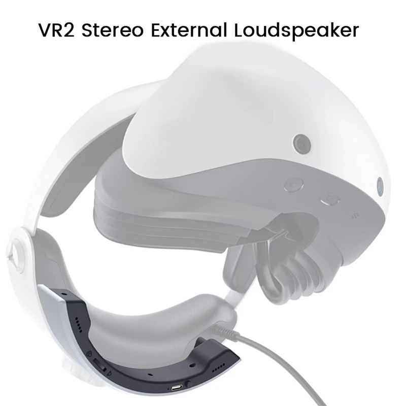 External Mini Speaker For PS VR2 PS5 VR2 Accessories HD Surround Sound Portable Outlay Louder Speaker For PSVR2