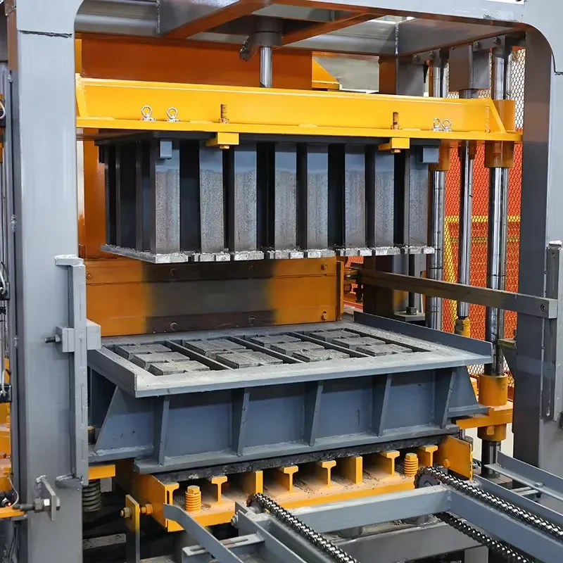 High Quality Full Automatic Hydraulic PLC Controlled Bearing Gearbox Concrete Hollow Block Interlock Paver Easy